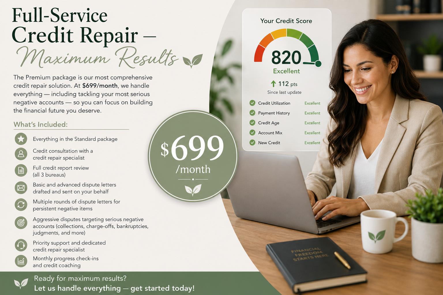 Premium Credit Repair Package